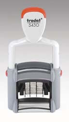 Trodat 6-50-2 Colour Pad Red Blue [Pack 2]